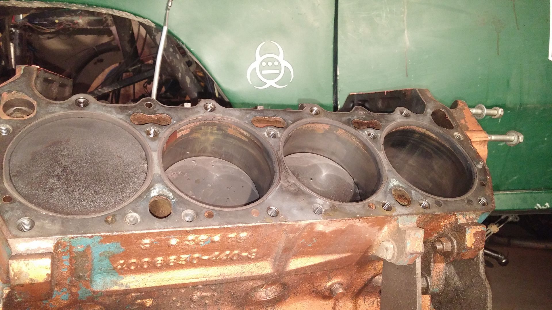 440 mopar engine rebuild cylinder damage wear Dodge Ram, Ramcharger