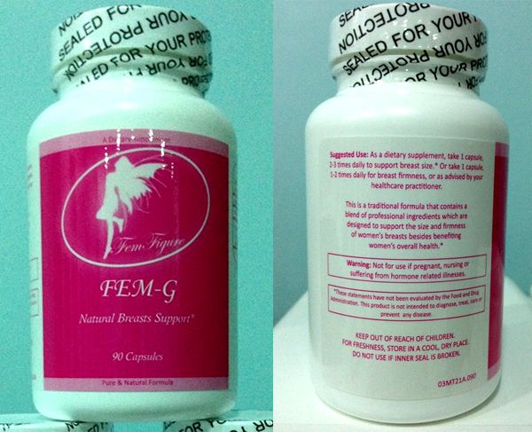 Beautiful Breasts With FemFigure Fem-G Natural Breasts Support