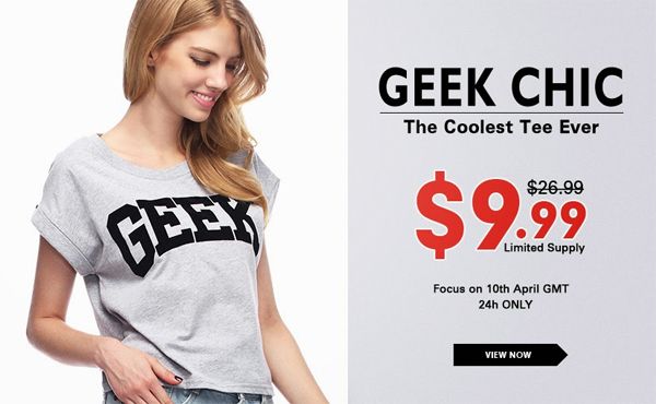 Romwe Geek Chic Tee