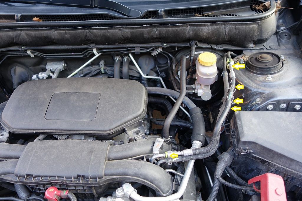 2011 Outback Hose Identification Help