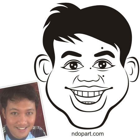 caricature of my self picture
