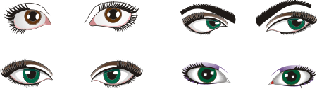 eyes vector