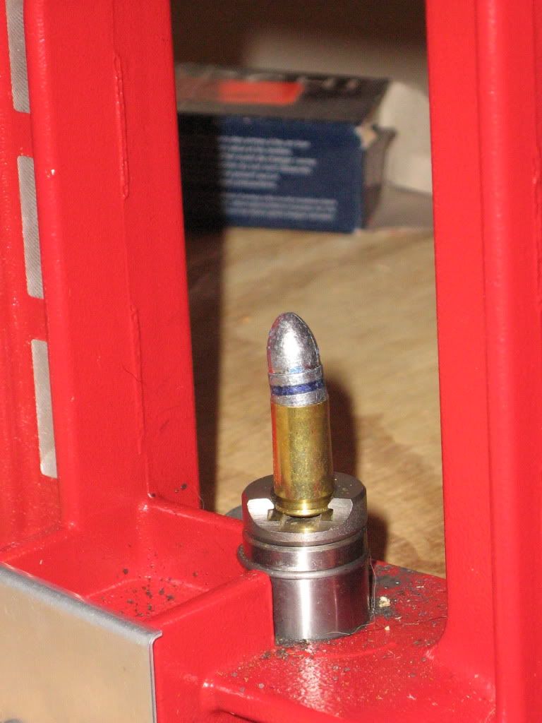 Bullet on case