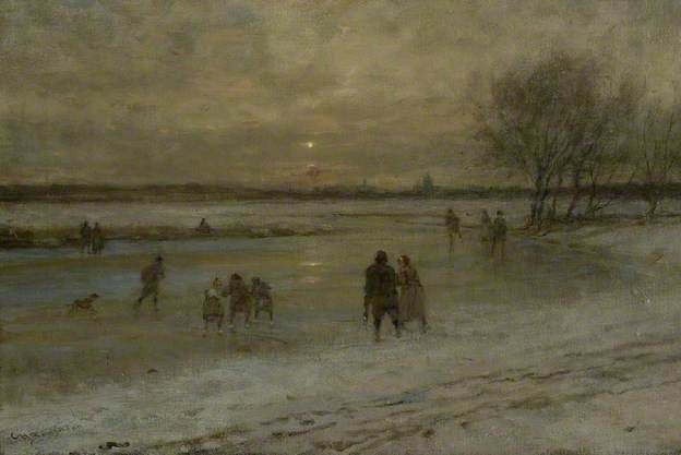 Winter Scene in Holland photo WinterSceneInHollandBoughton.jpg