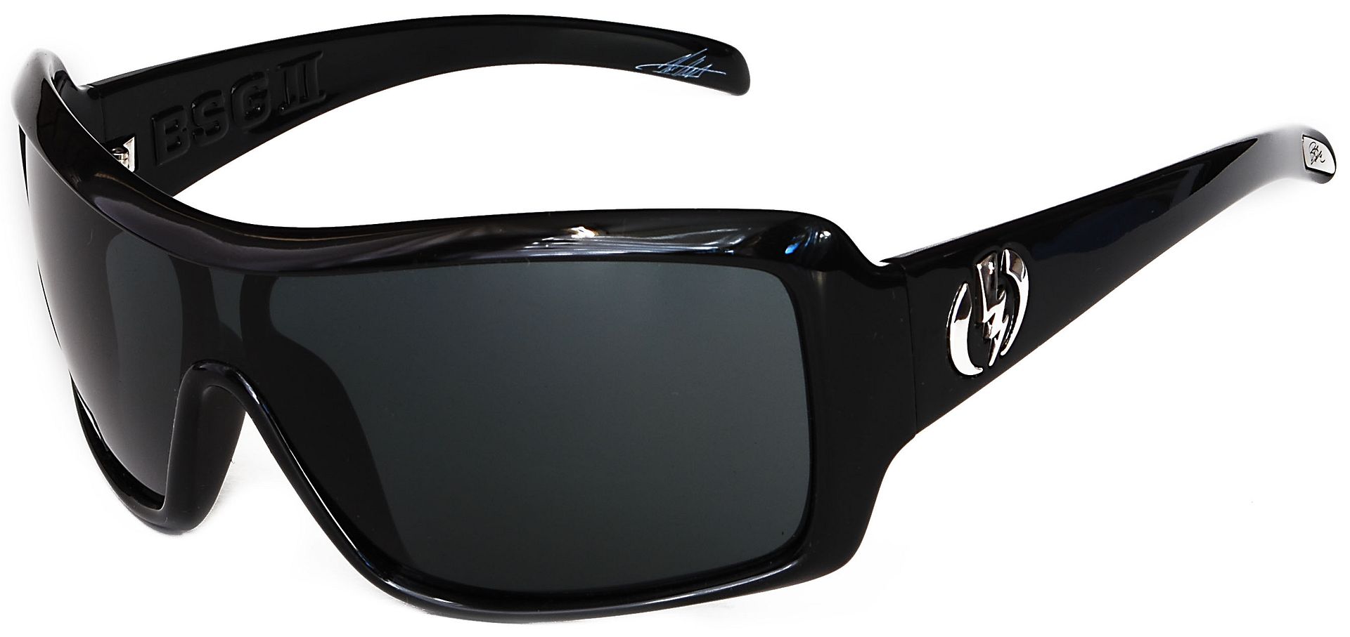 *NEW Mens Electric Sunglasses BSG II Gloss Black Grey BAM MARGERA