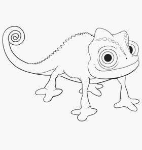 Tangled Coloring Pages on Tanglecoloringpage2im1pascal Gif Tangled Coloring Page Pascal