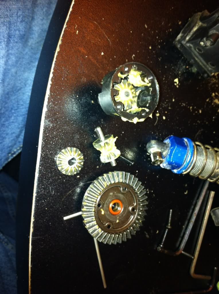 FTX vantage diff strip down re build =] General Electric MSUK RC