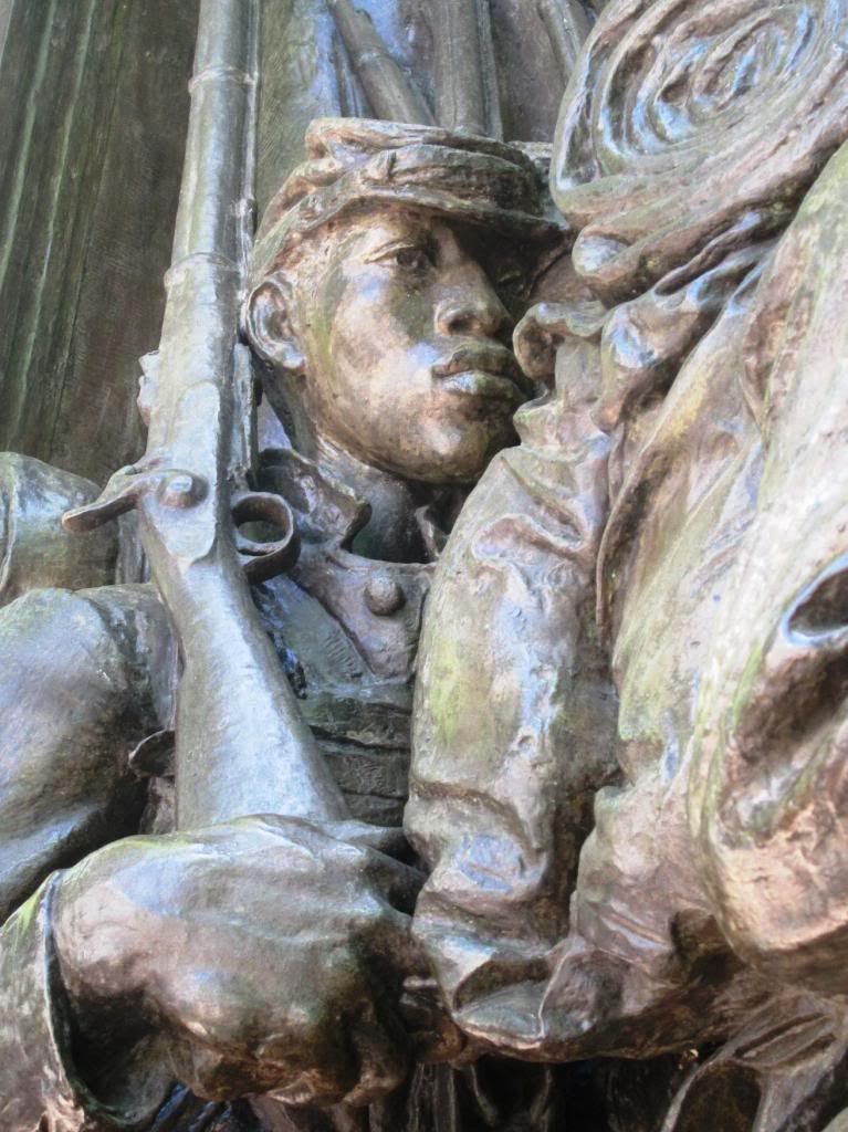 african american soldier photo: African American Civil War Memorial in Boston CivilWarAfricanAmericanSoldierMemomialBoston.jpg
