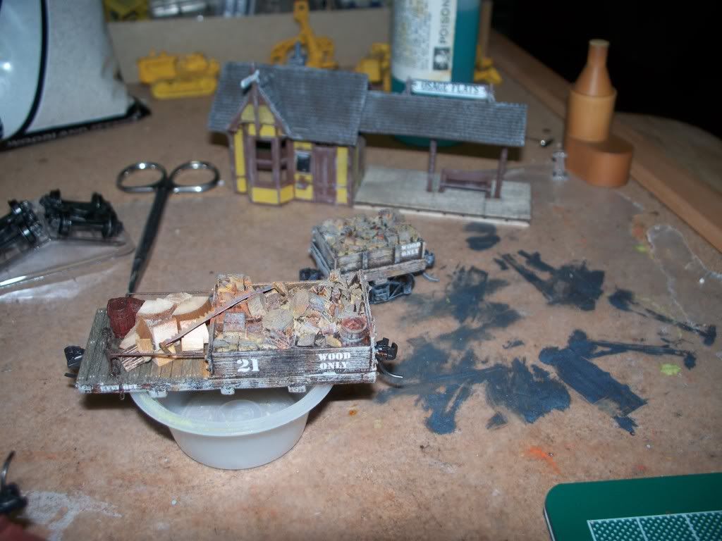 Sierra West Scale Models – Backwoods Work Train – Large Slab Car
