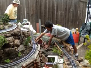 Pics from the G&O Backyard Railroad