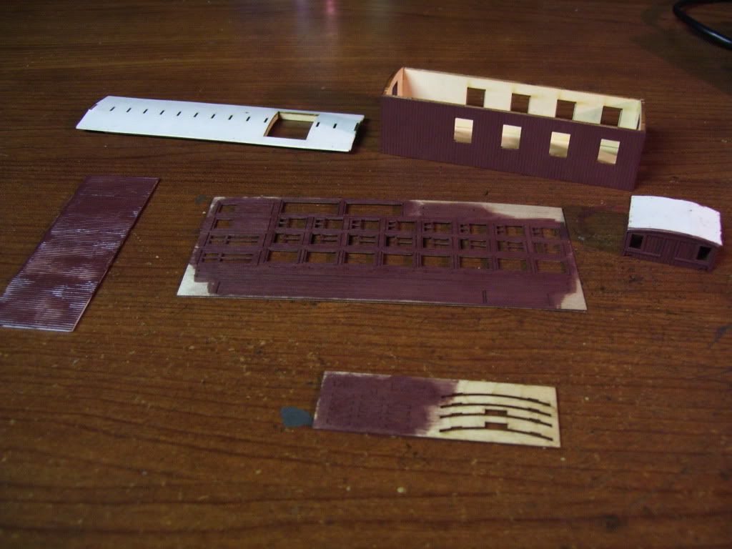 American Model Builders: Burlington 30′ Wood Waycar: Part 3