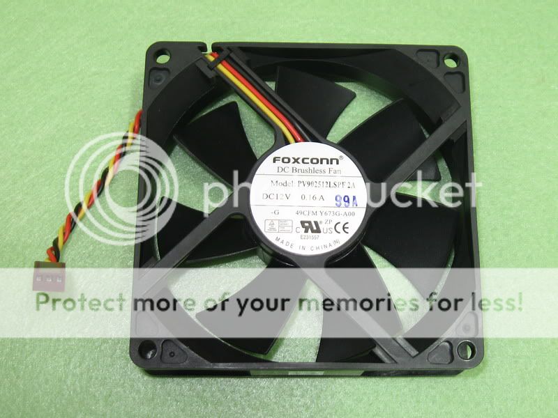 New Foxconn DC Brushless PV902512LSPF 90mm x 25mm Cooling Fan 12V 0 