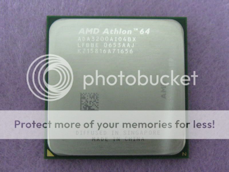 AMD Athlon 64 3200 + Socket 754 2.2 GHz ADA3200AIO4BX  