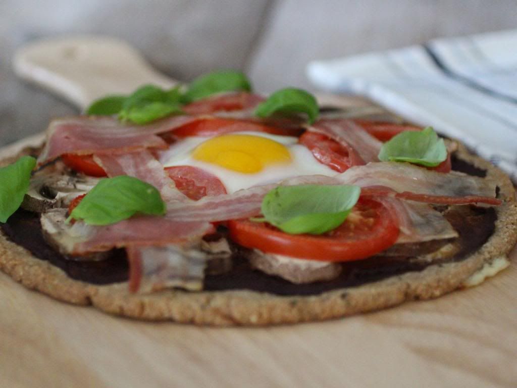 Paleo ontbijt pizza