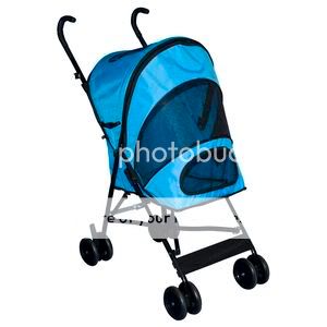 NEW Pet Gear Travel Lite Pet Dog Stroller OCEAN BLUE  