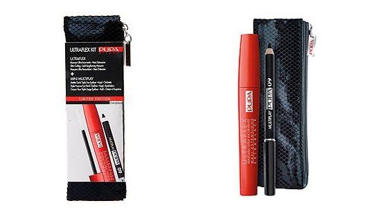 Pupa Mascara Ultraflex Kit Black Mascara Matita Multiplay Pochette