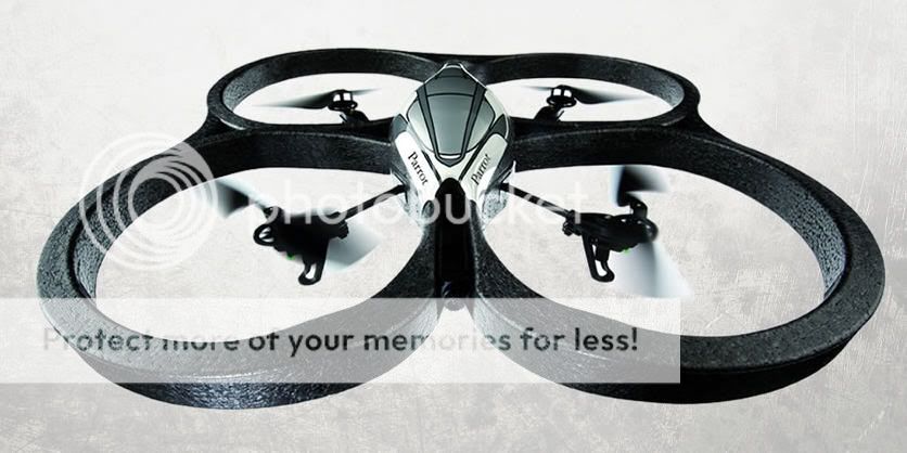 Parrot AR Drone Quadricopter iPadiPhoneiPod T Control  