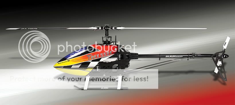 ALIGN T REX 550E 3G Combo RC HELICOPTER ARF KX021002  